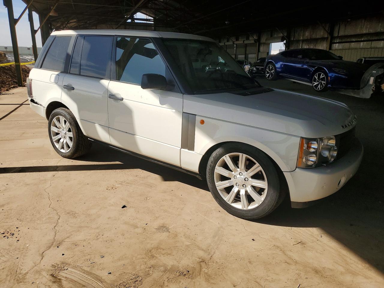 2004 Land Rover Range Rover Hse White vin: SALME11404A156381