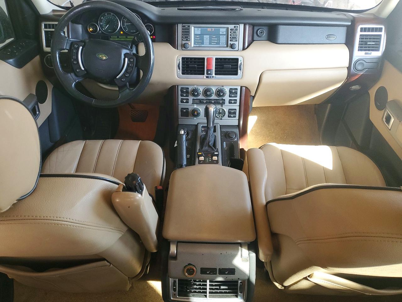 2004 Land Rover Range Rover Hse White vin: SALME11404A156381