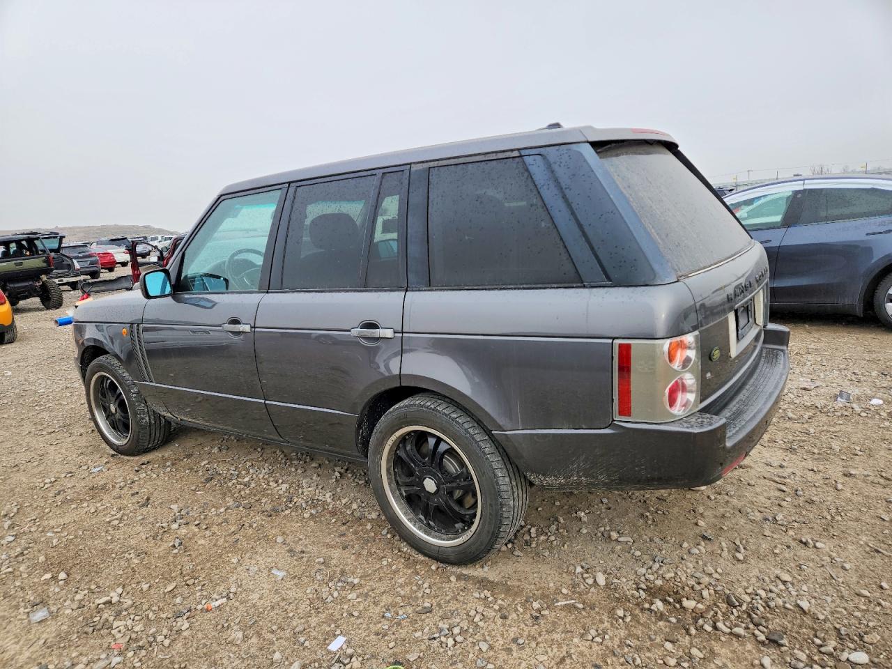2005 Land Rover Range Rover Hse Gray vin: SALME11405A191892