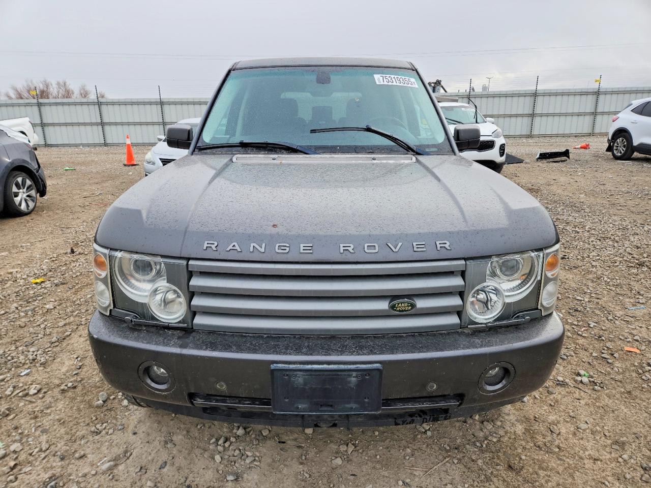 2005 Land Rover Range Rover Hse Gray vin: SALME11405A191892