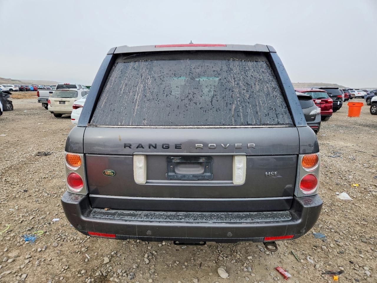 2005 Land Rover Range Rover Hse Gray vin: SALME11405A191892