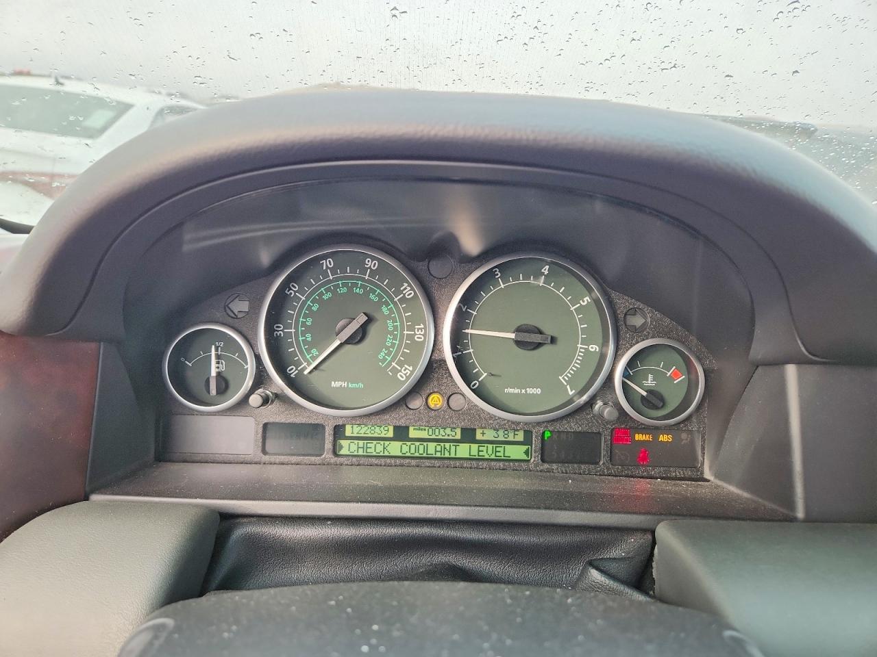 2005 Land Rover Range Rover Hse Gray vin: SALME11405A191892