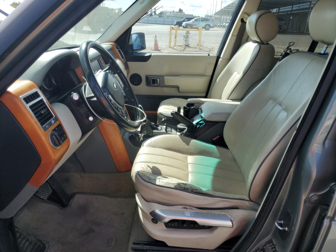 2004 Land Rover Range Rover Hse Gray vin: SALME11414A170161