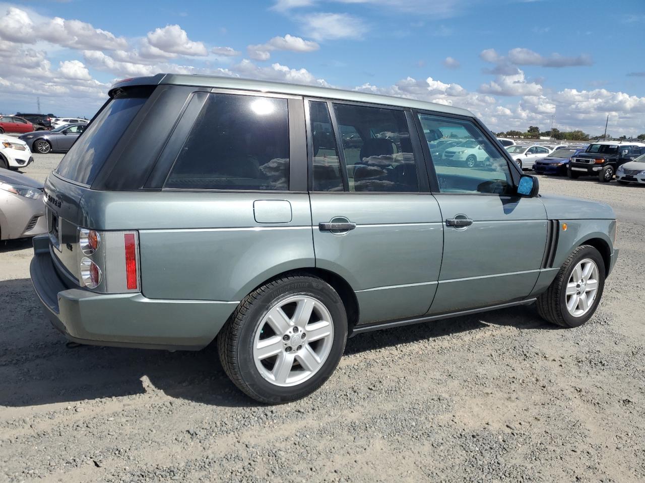 2004 Land Rover Range Rover Hse Gray vin: SALME11414A170161