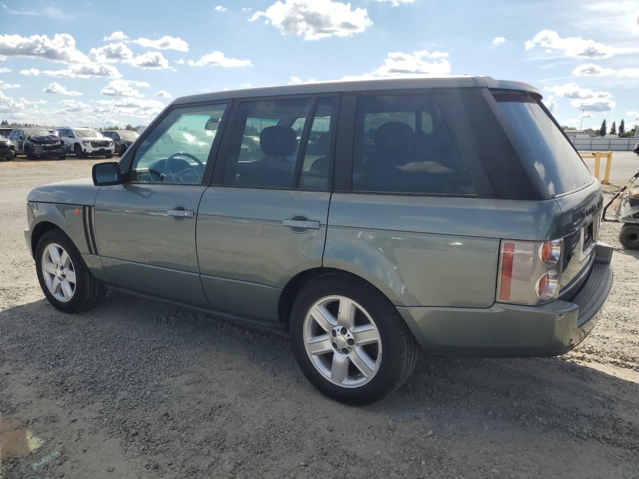 2004 Land Rover Range Rover Hse Gray vin: SALME11414A170161
