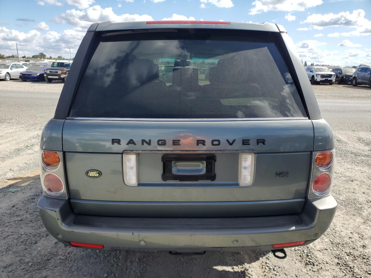 2004 Land Rover Range Rover Hse Gray vin: SALME11414A170161
