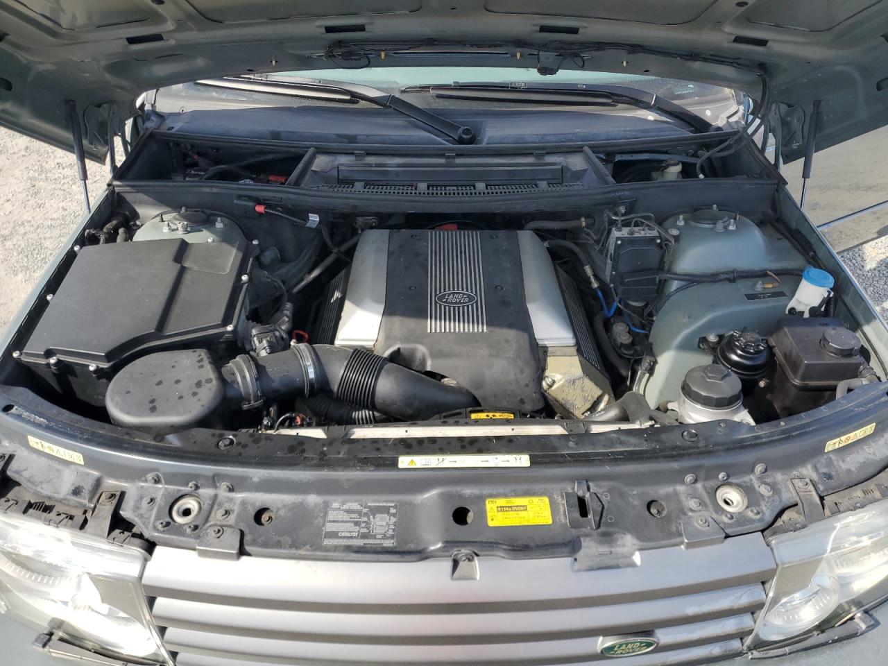 2004 Land Rover Range Rover Hse Gray vin: SALME11414A170161