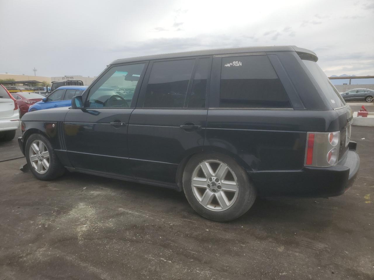 2004 Land Rover Range Rover Hse Black vin: SALME11414A177952