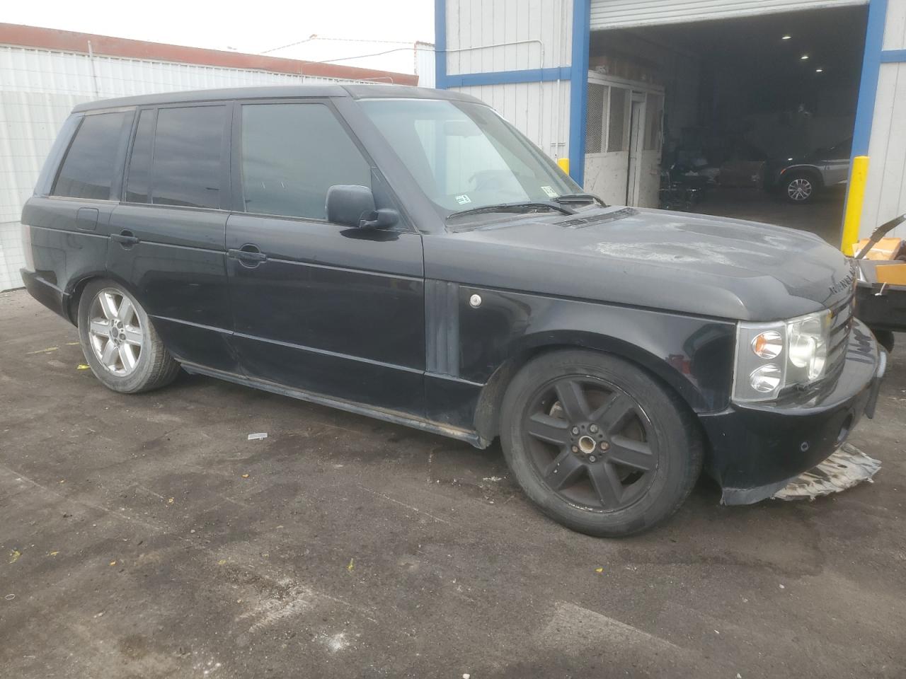 2004 Land Rover Range Rover Hse Black vin: SALME11414A177952
