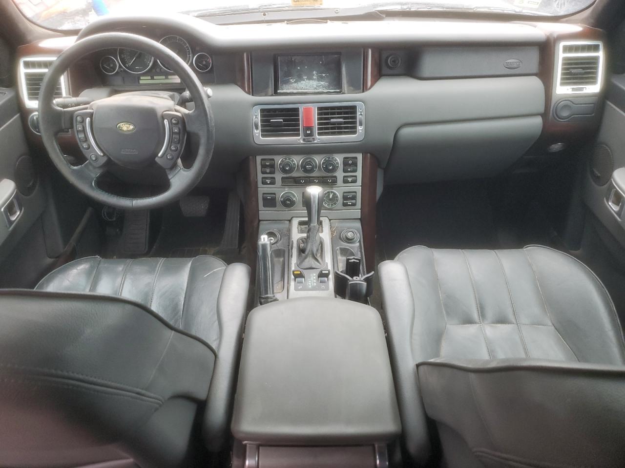 2004 Land Rover Range Rover Hse Black vin: SALME11414A177952