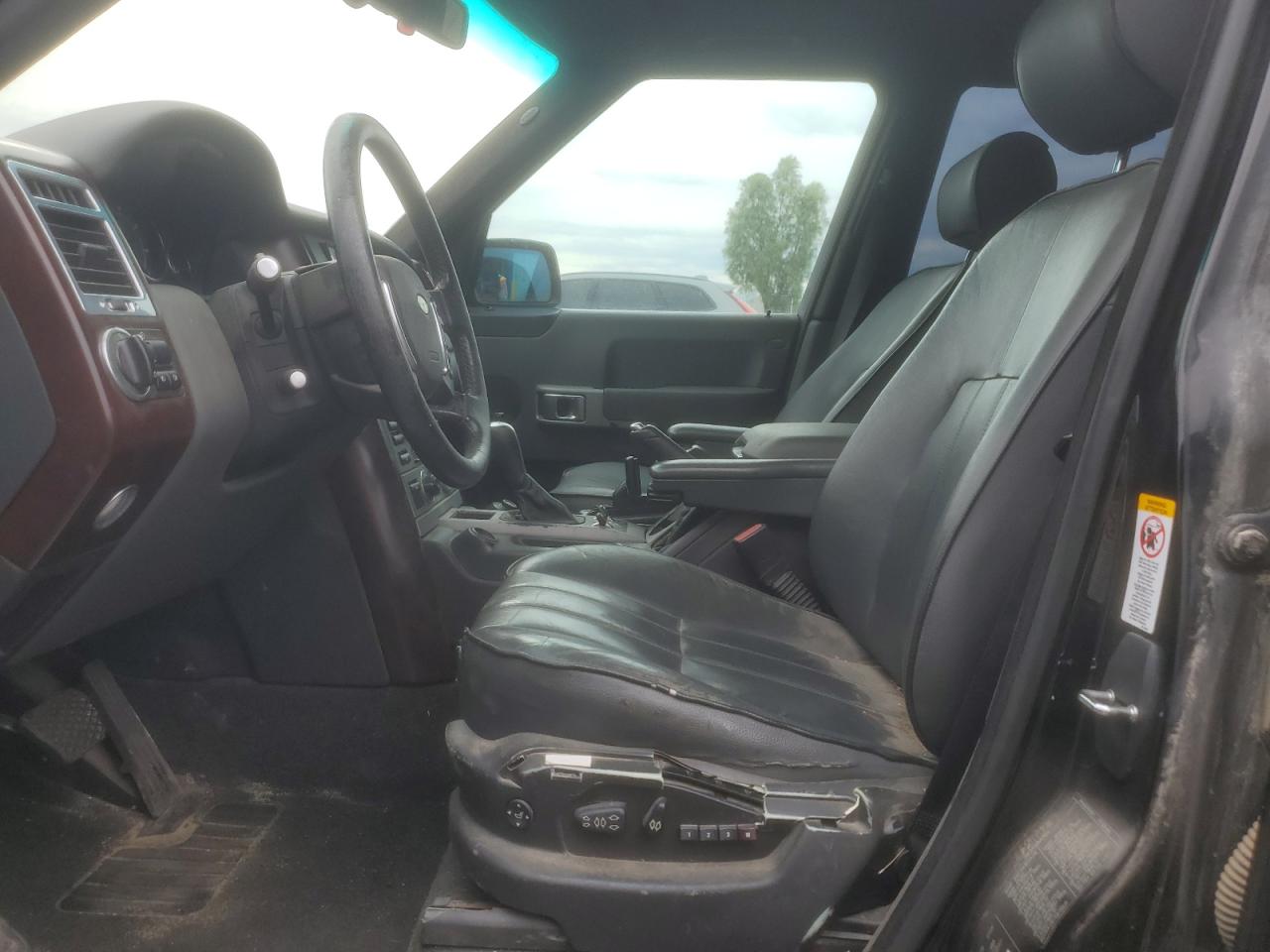 2004 Land Rover Range Rover Hse Black vin: SALME11414A177952