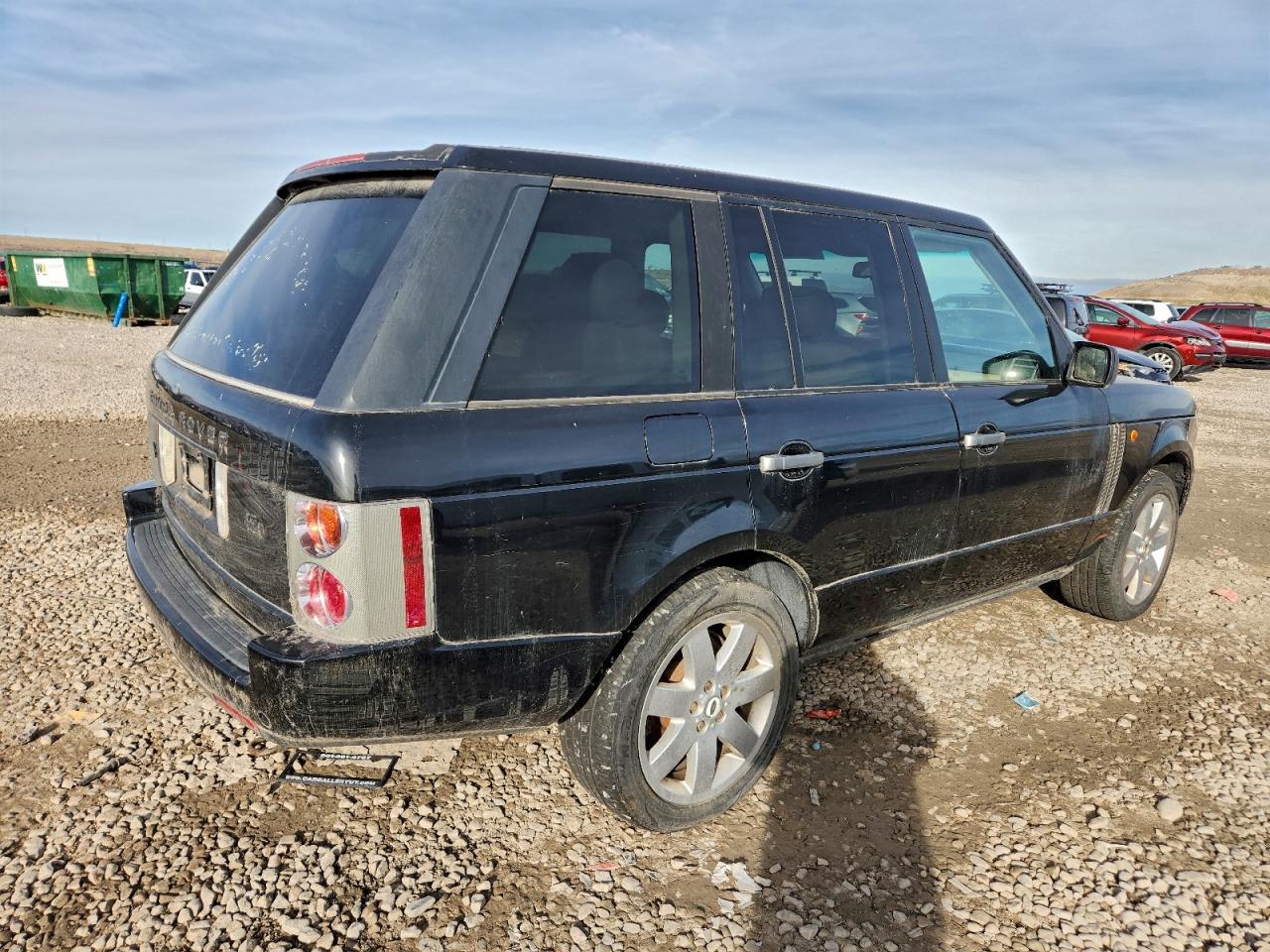 2004 Land Rover Range Rover Hse Black vin: SALME11424A152137