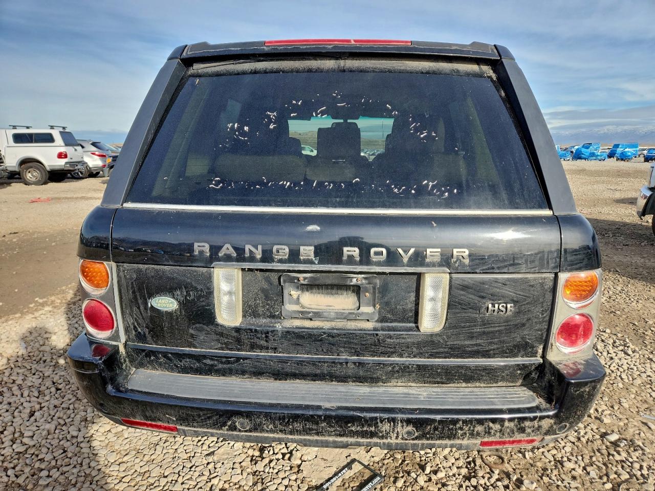 2004 Land Rover Range Rover Hse Black vin: SALME11424A152137