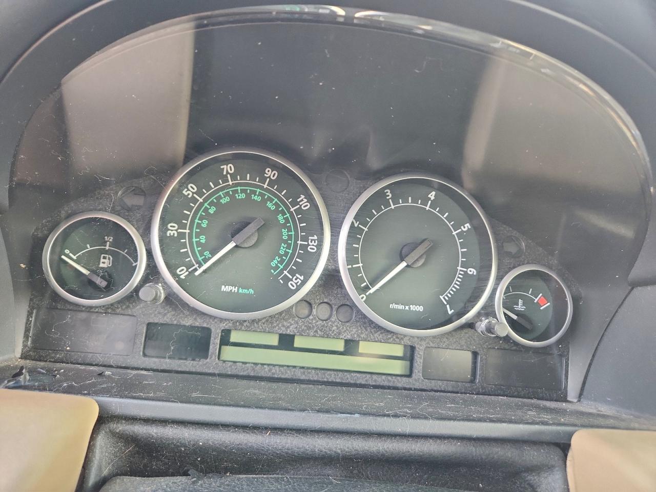 2004 Land Rover Range Rover Hse Black vin: SALME11424A152137