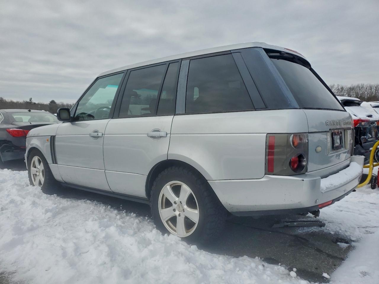 2004 Land Rover Range Rover Hse Silver vin: SALME11424A154759