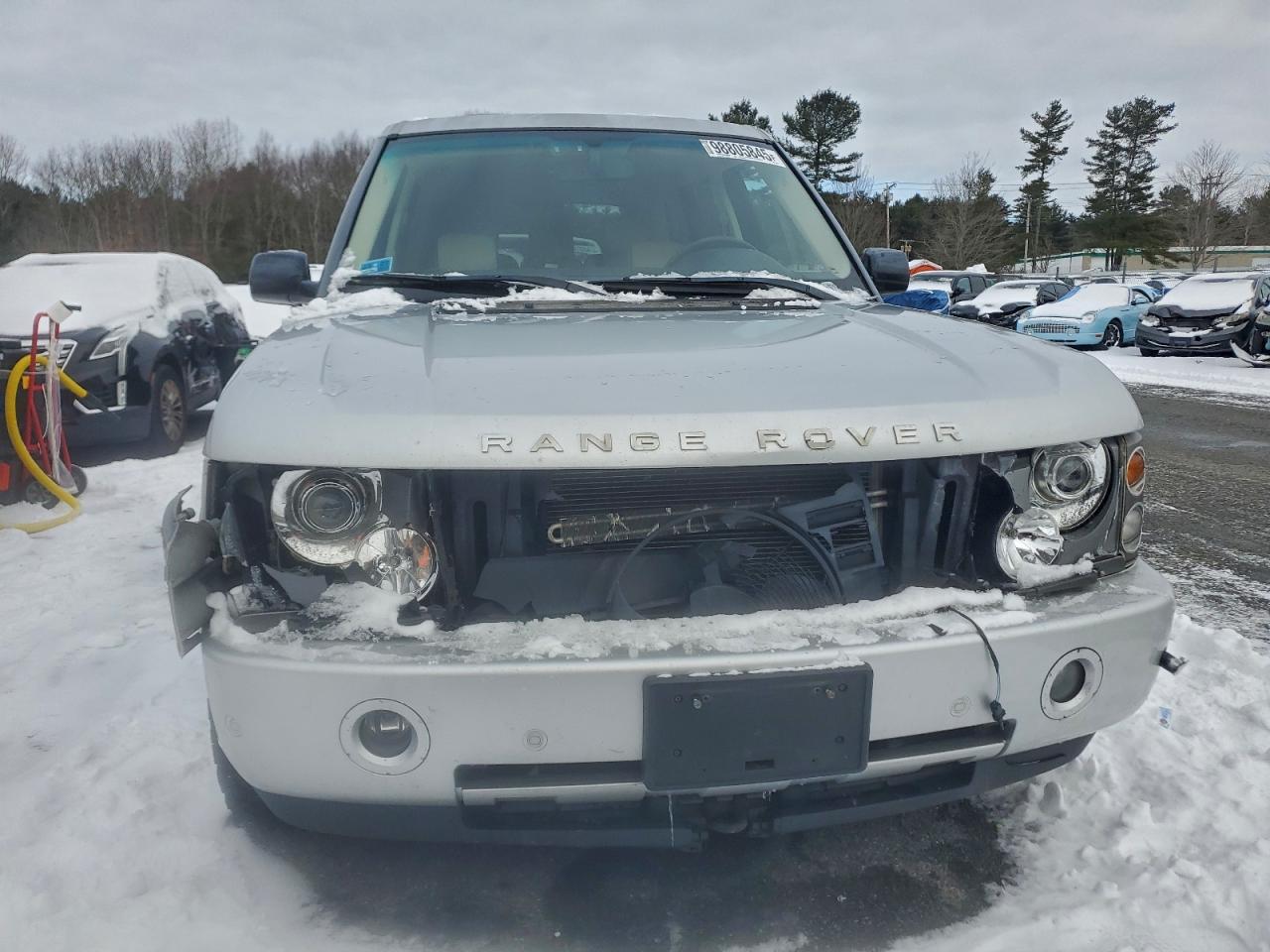 2004 Land Rover Range Rover Hse Silver vin: SALME11424A154759