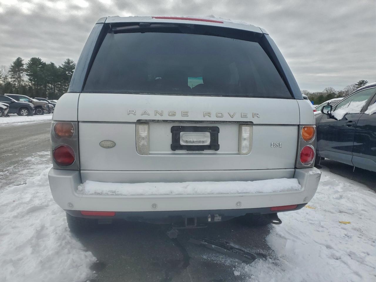 2004 Land Rover Range Rover Hse Silver vin: SALME11424A154759
