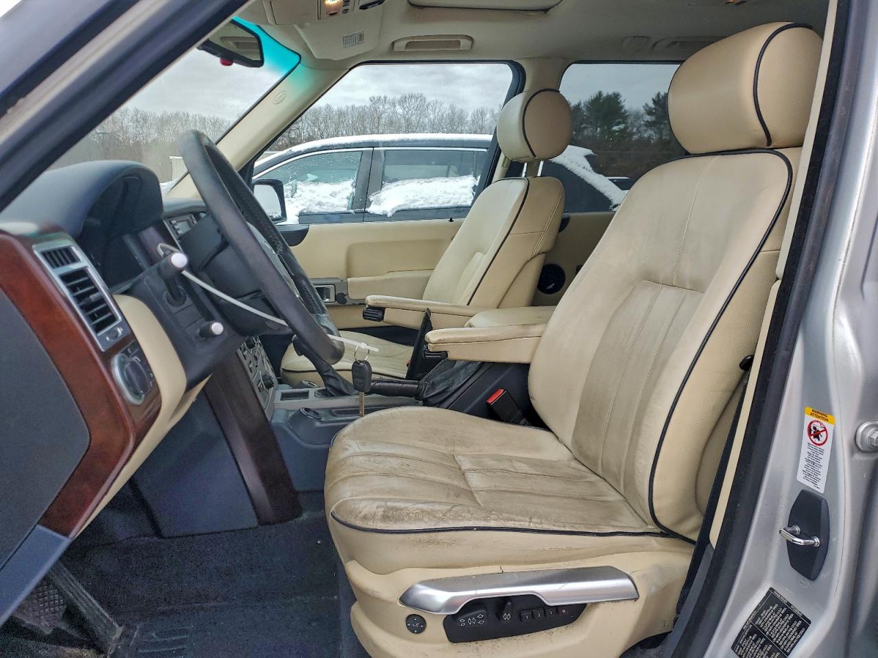 2004 Land Rover Range Rover Hse Silver vin: SALME11424A154759