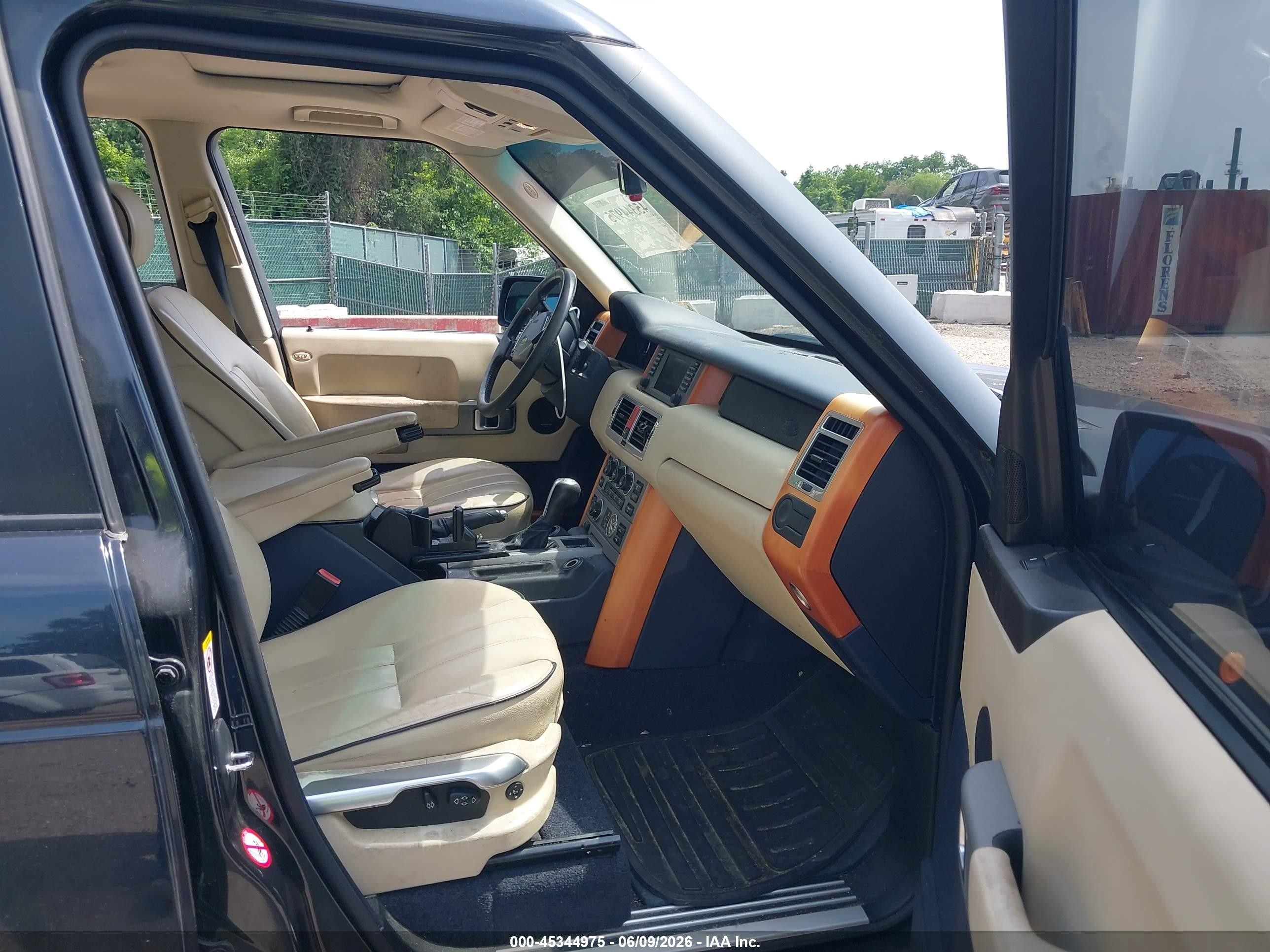 2004 Land Rover Range Rover Hse Gray vin: SALME11424A166927