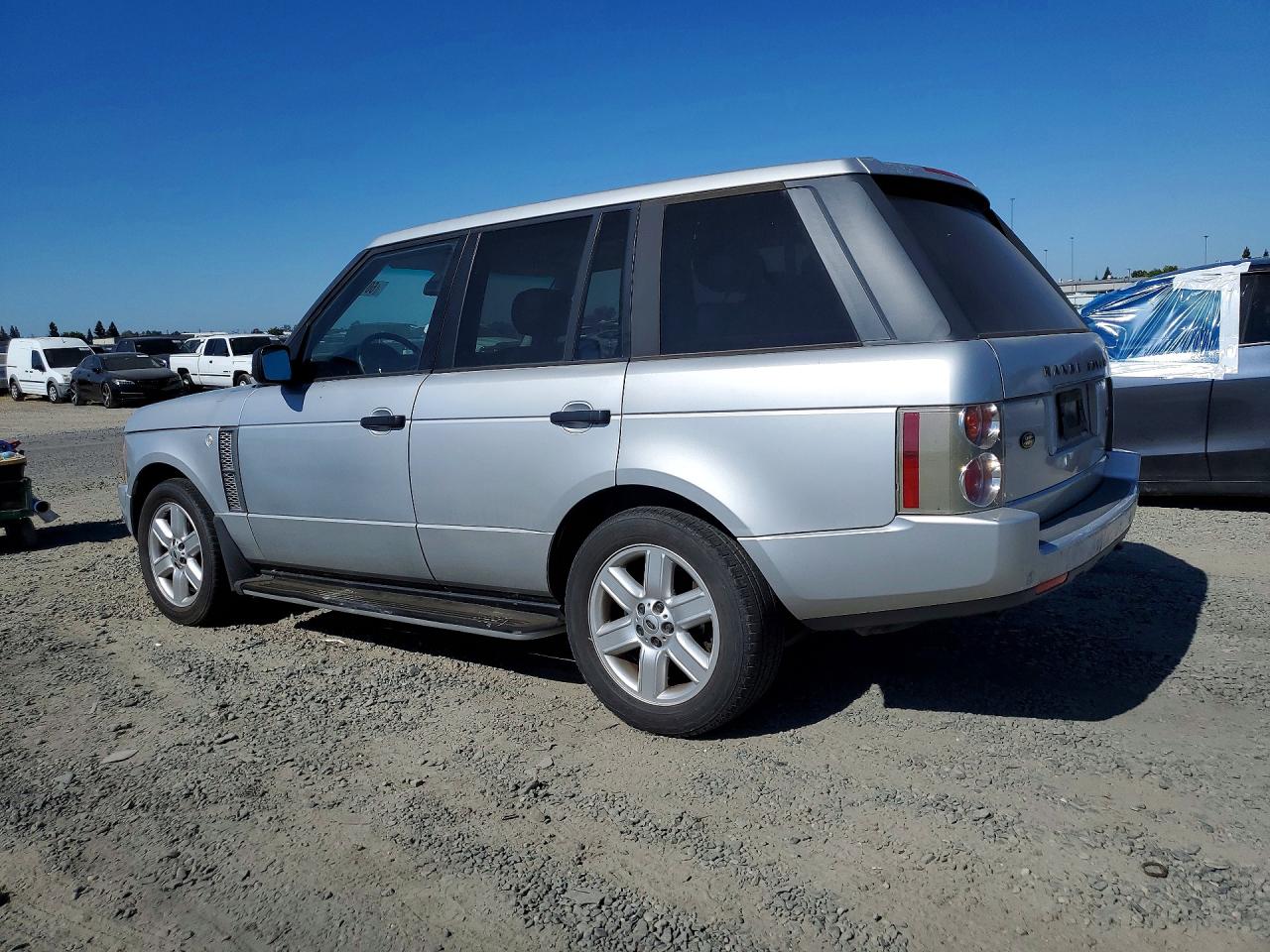 2005 Land Rover Range Rover Hse Серебряный vin: SALME11425A193093