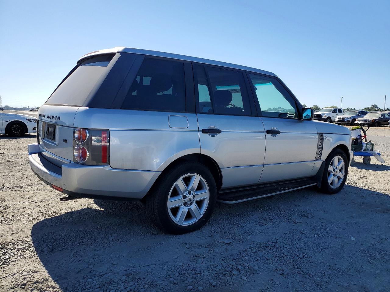 2005 Land Rover Range Rover Hse Серебряный vin: SALME11425A193093