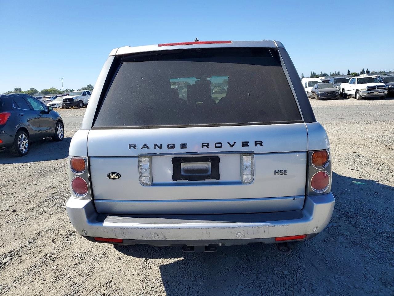 2005 Land Rover Range Rover Hse Серебряный vin: SALME11425A193093