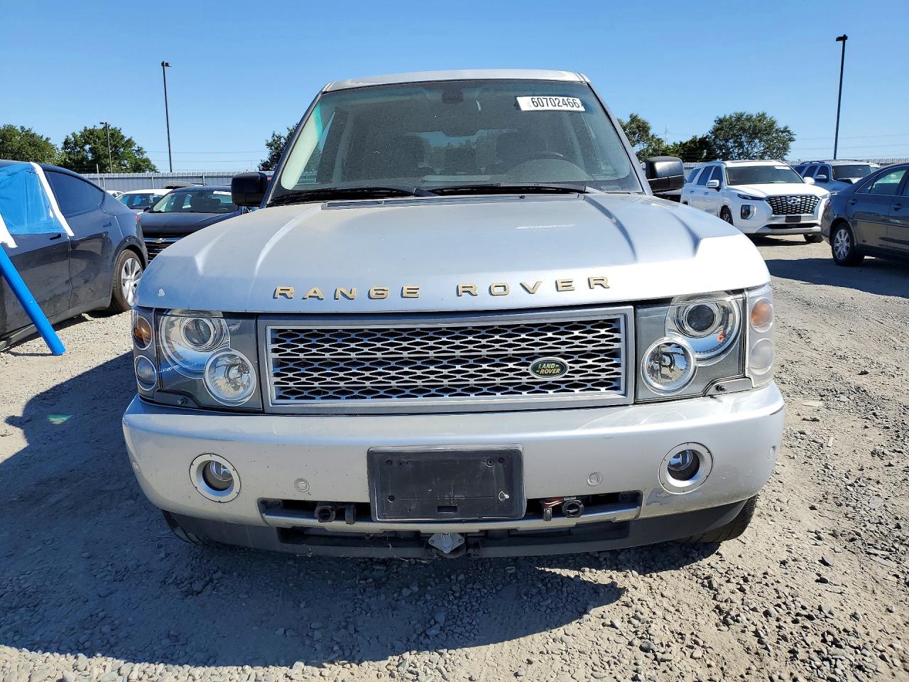 2005 Land Rover Range Rover Hse Серебряный vin: SALME11425A193093