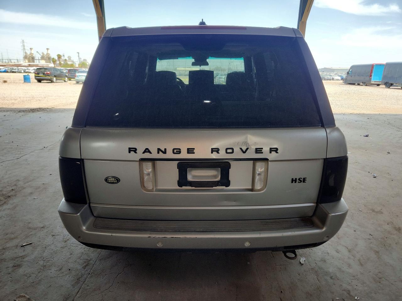 2005 Land Rover Range Rover Hse Silver vin: SALME11425A193403