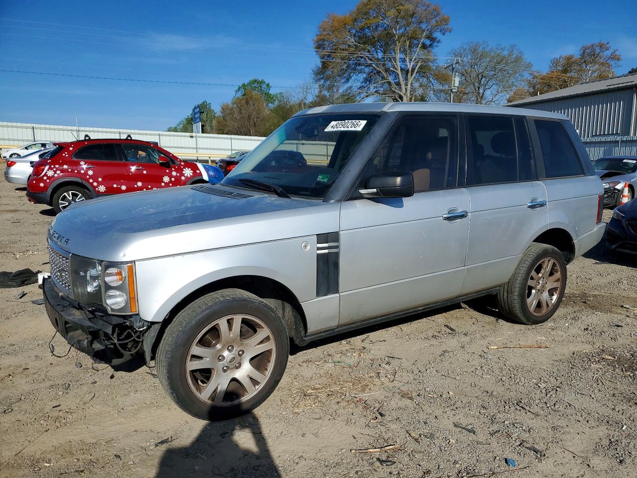 2005 Land Rover Range Rover Hse Silver vin: SALME11425A195975