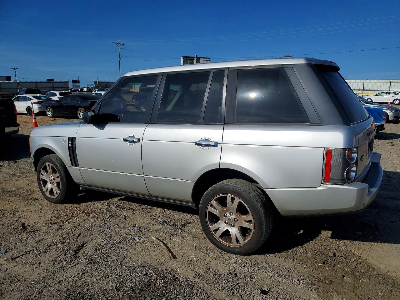 2005 Land Rover Range Rover Hse Silver vin: SALME11425A195975