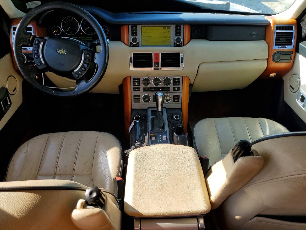 2005 Land Rover Range Rover Hse Silver vin: SALME11425A195975