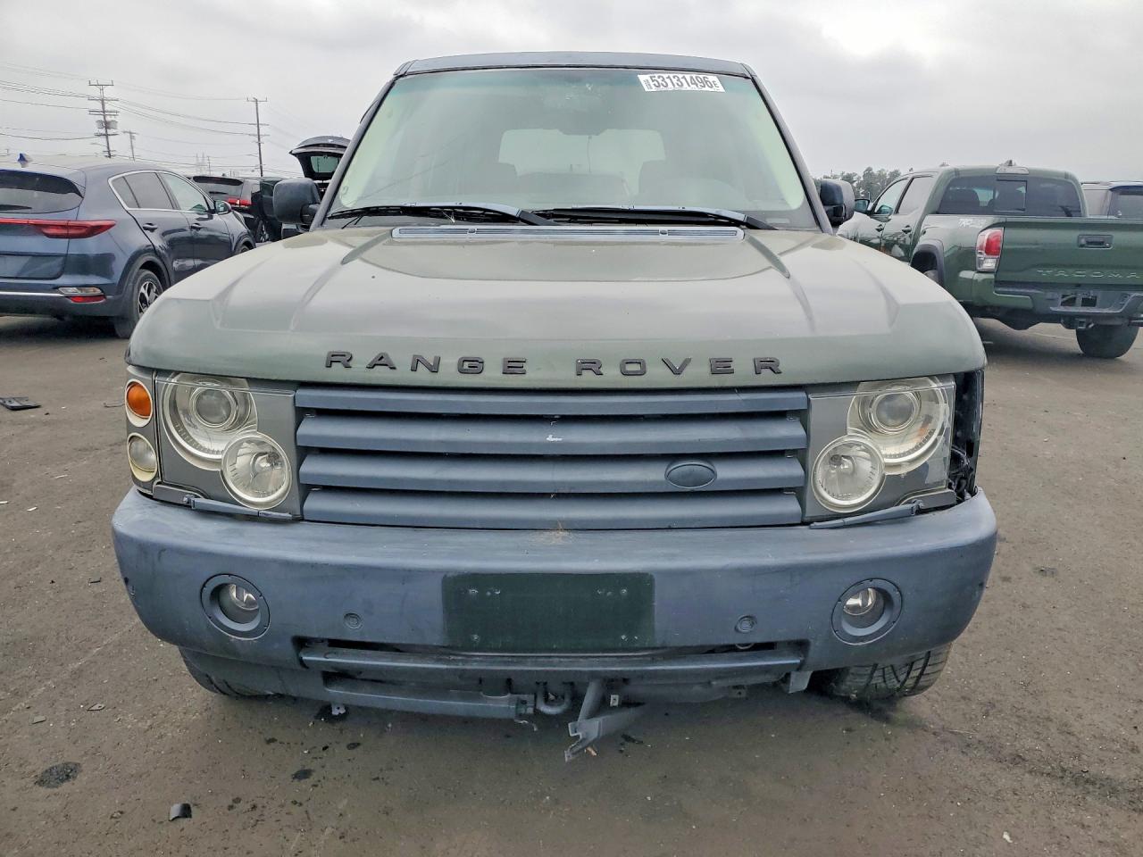 2003 Land Rover Range Rover Hse Green vin: SALME11433A118075