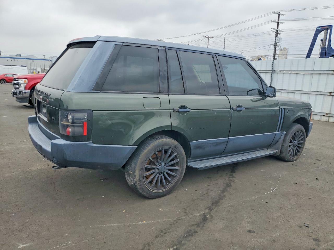 2003 Land Rover Range Rover Hse Green vin: SALME11433A118075