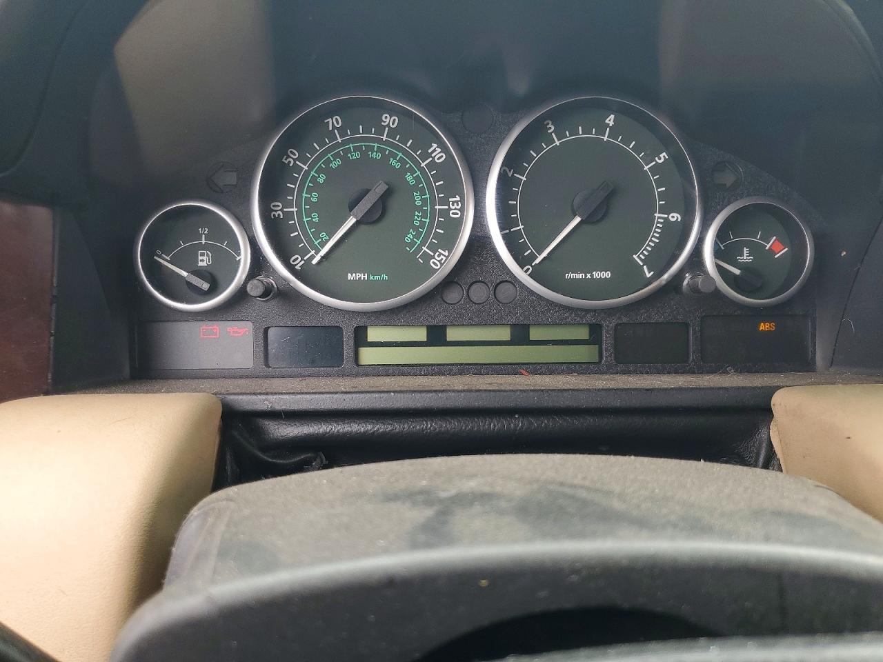 2003 Land Rover Range Rover Hse Green vin: SALME11433A118075