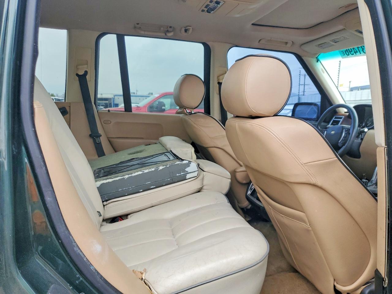 2003 Land Rover Range Rover Hse Green vin: SALME11433A118075