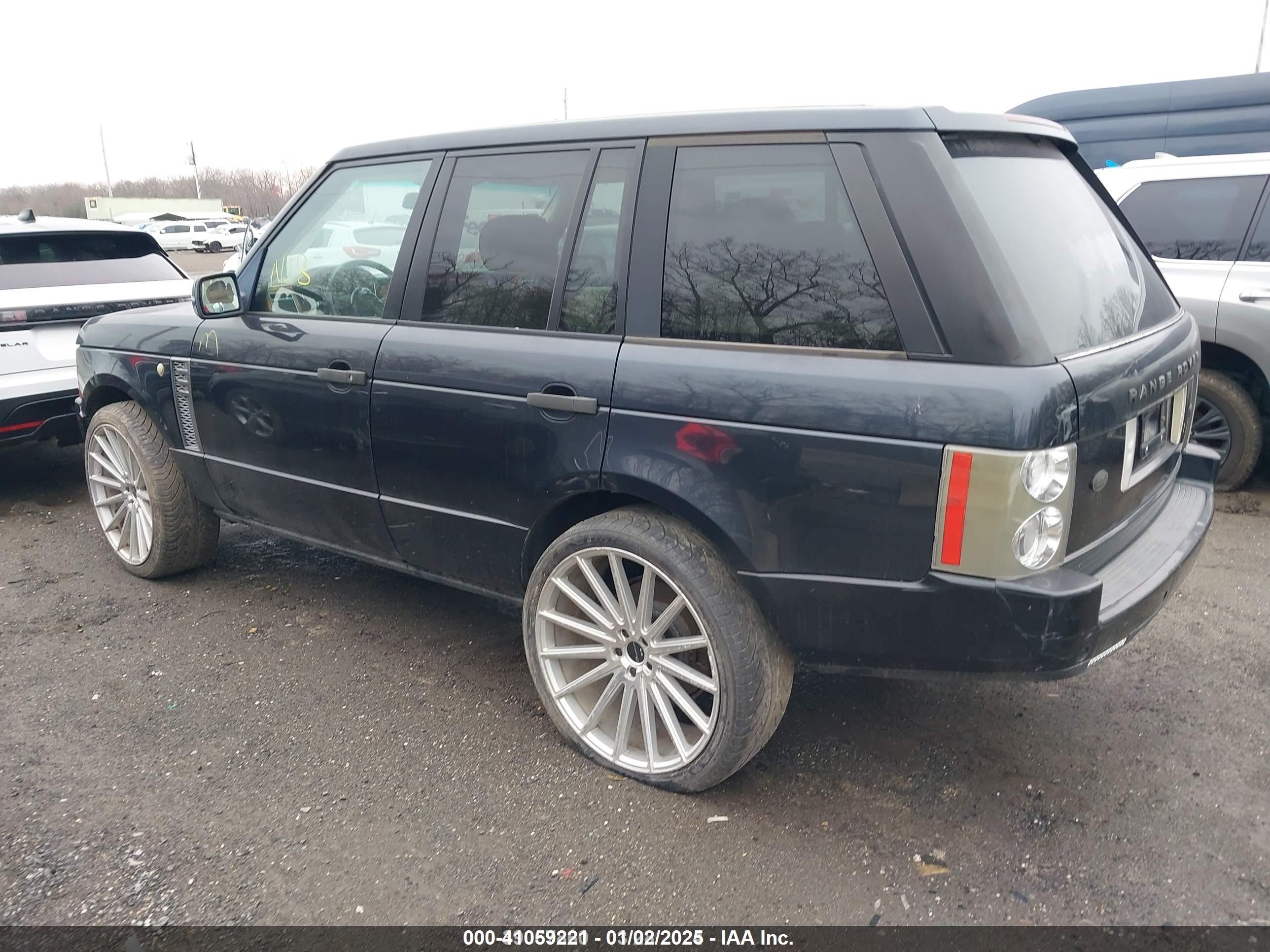 2003 Land Rover Range Rover Hse Blue vin: SALME11433A121333