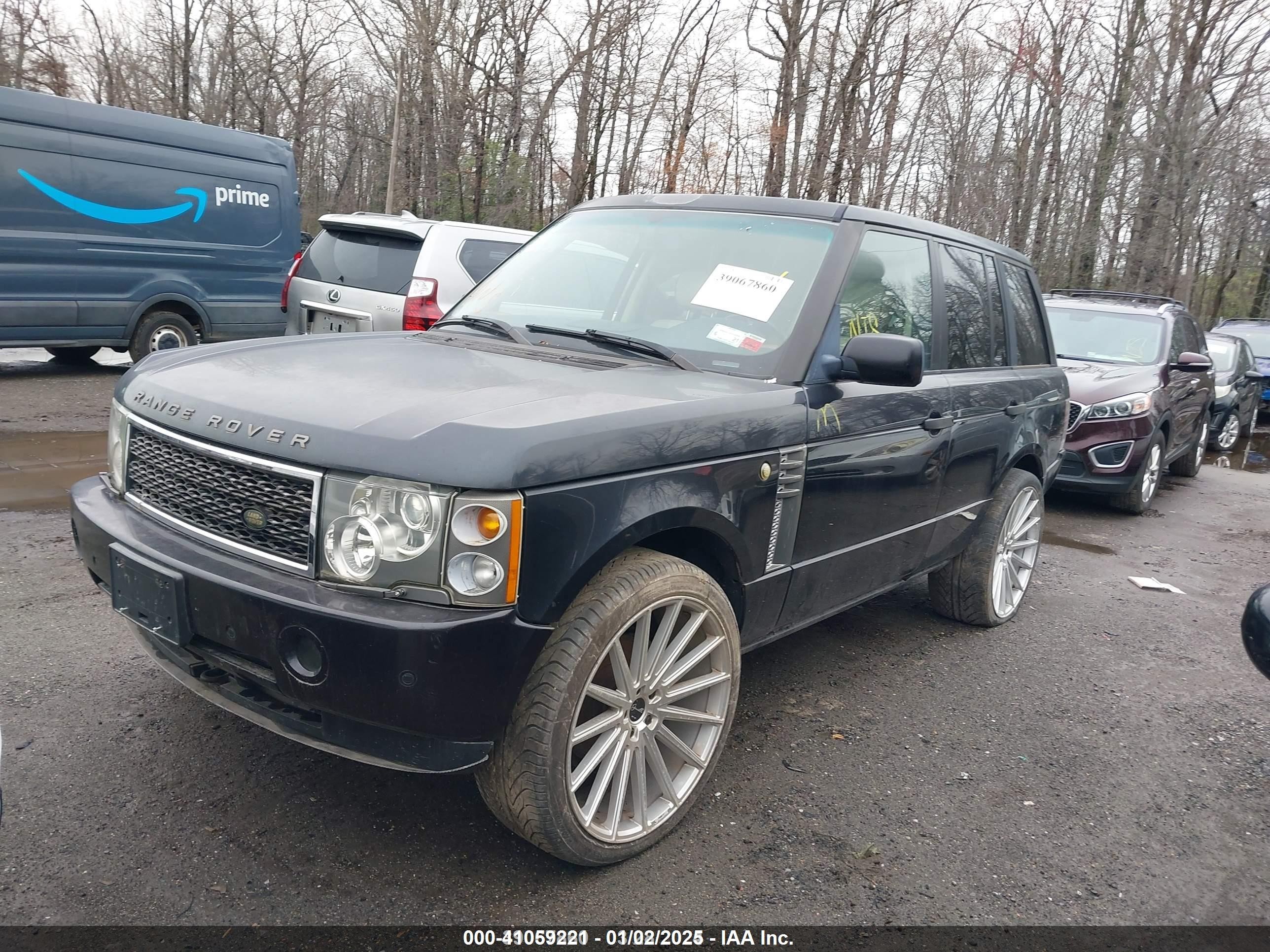2003 Land Rover Range Rover Hse Blue vin: SALME11433A121333