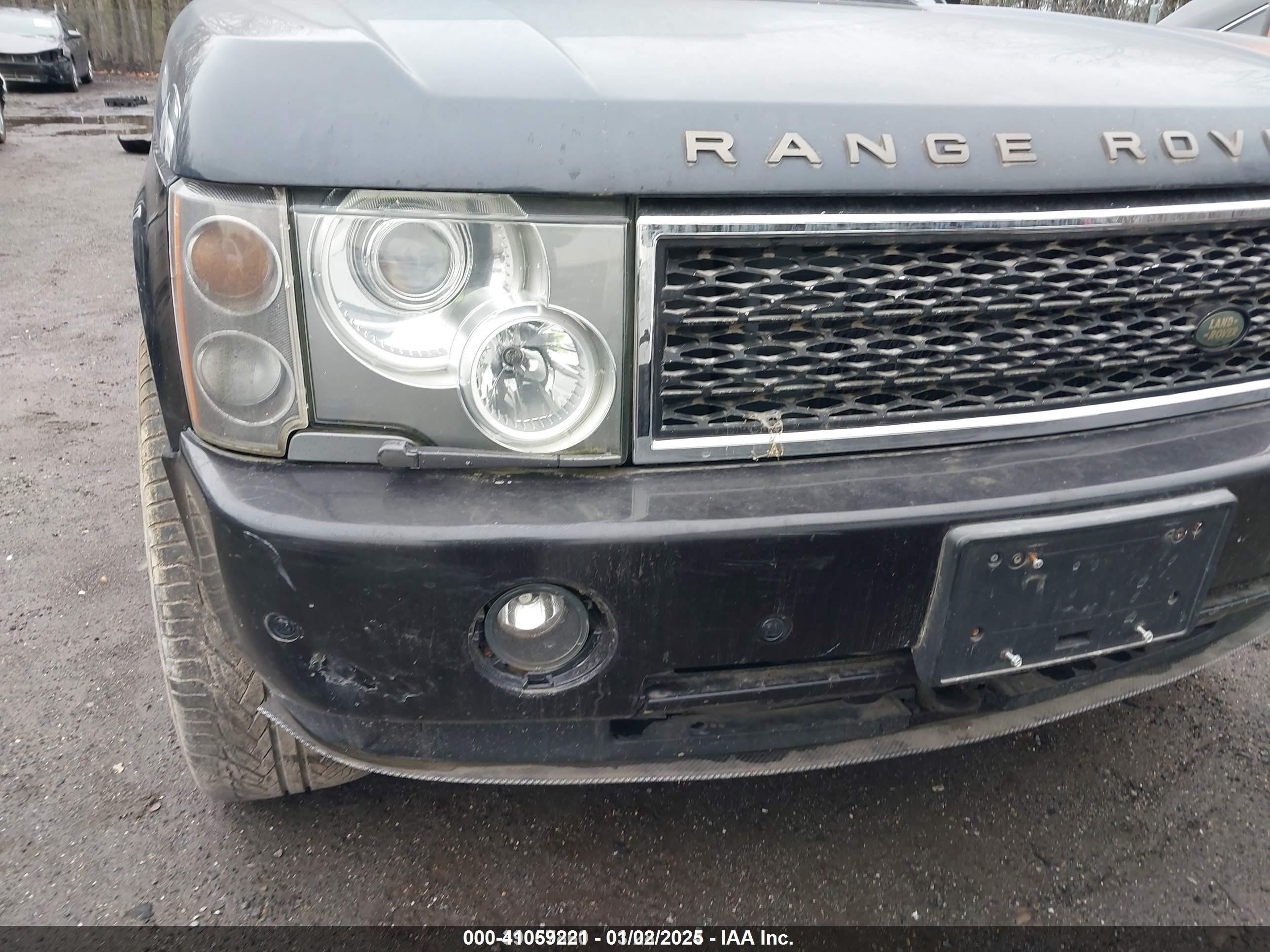2003 Land Rover Range Rover Hse Blue vin: SALME11433A121333