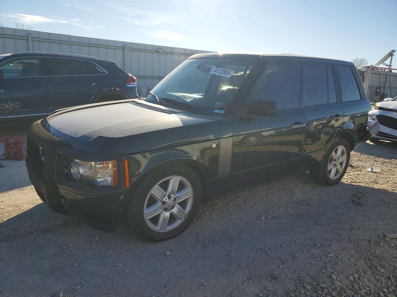 2004 Land Rover Range Rover Hse Green vin: SALME11434A162658