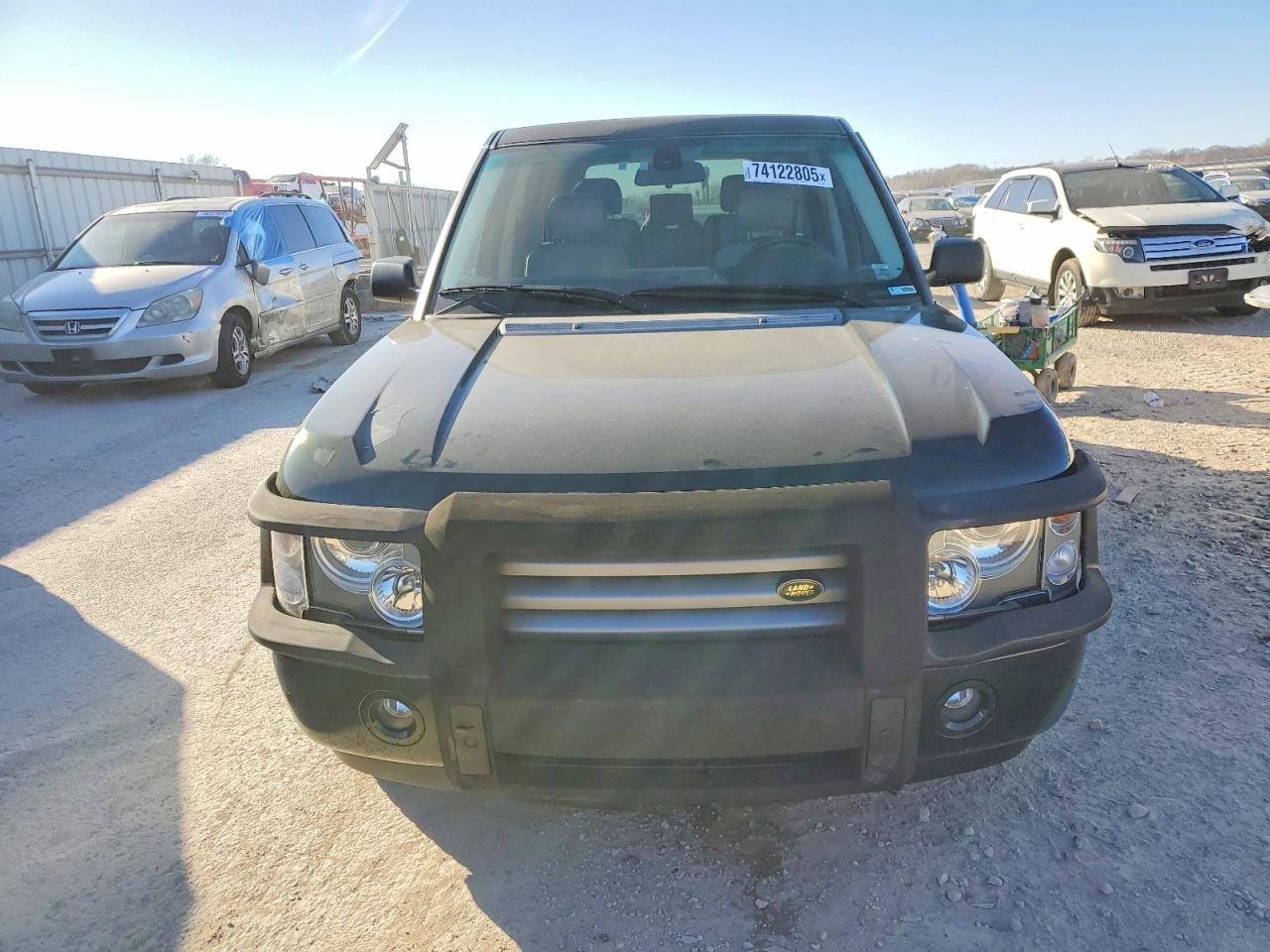 2004 Land Rover Range Rover Hse Green vin: SALME11434A162658