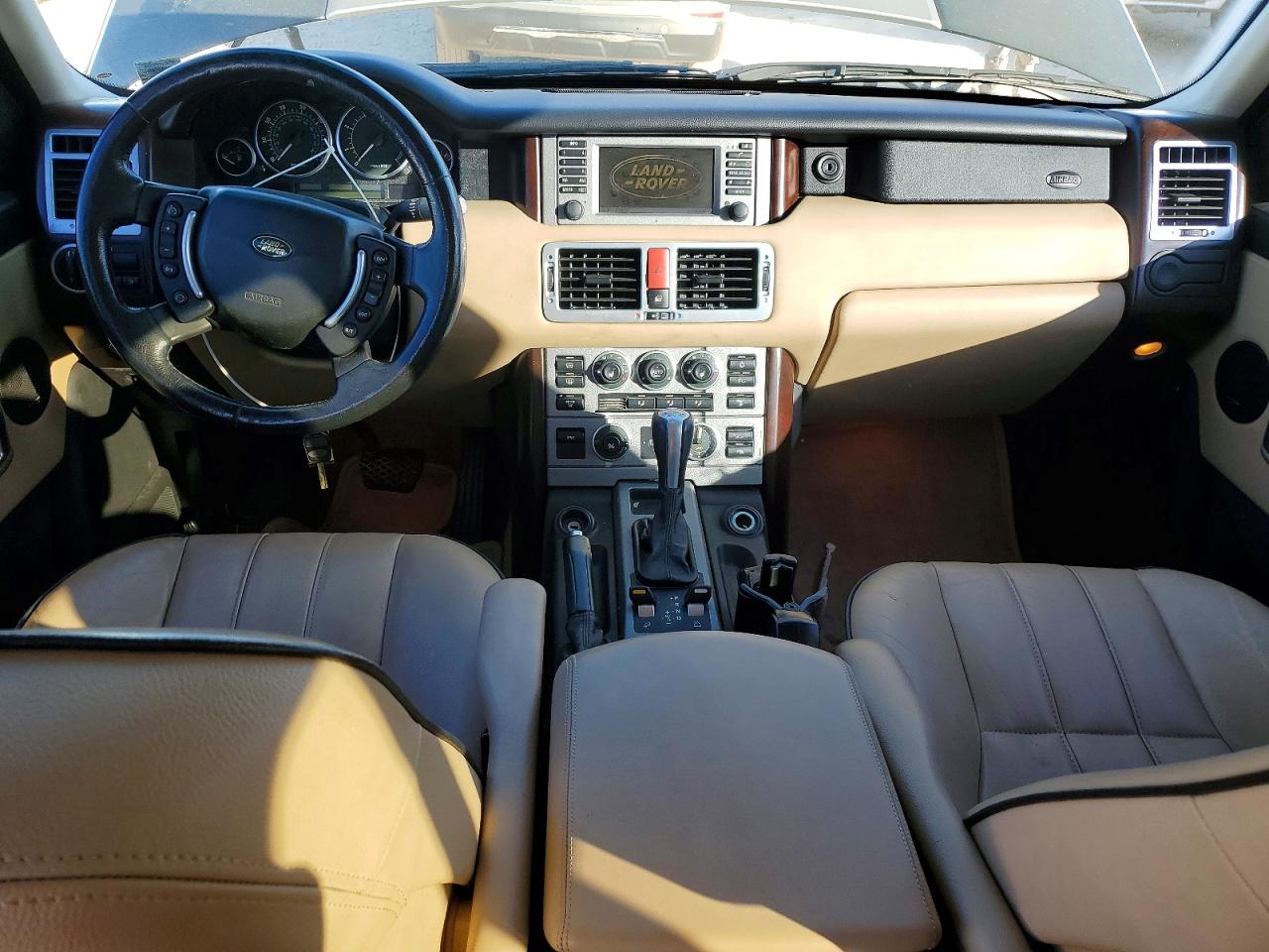 2004 Land Rover Range Rover Hse Green vin: SALME11434A162658