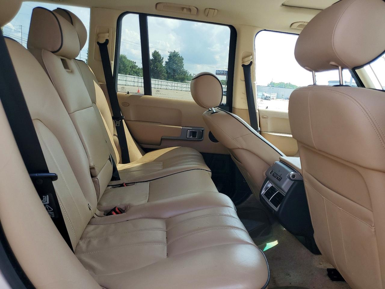 2003 Land Rover Range Rover Hse White vin: SALME11443A123253