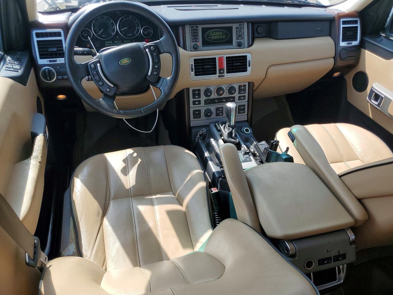 2003 Land Rover Range Rover Hse White vin: SALME11443A123253