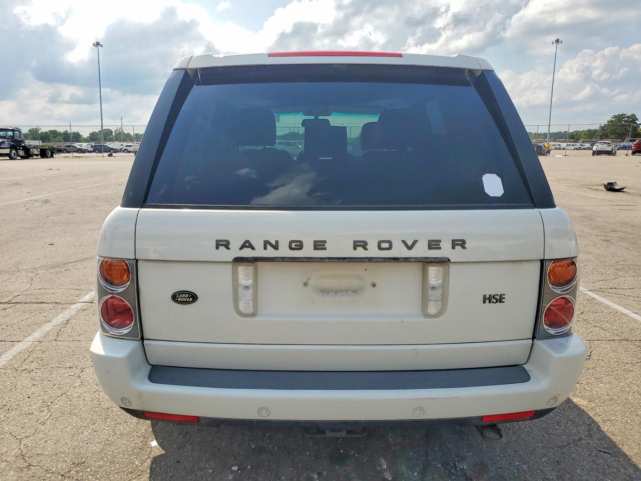 2003 Land Rover Range Rover Hse White vin: SALME11443A123253