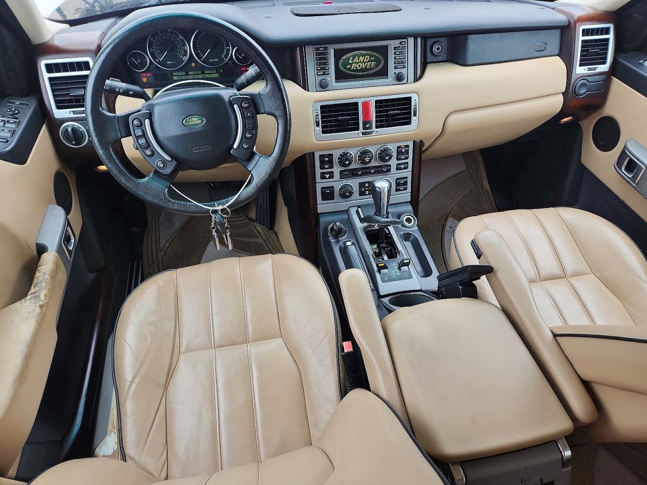 2003 Land Rover Range Rover Hse White vin: SALME11443A123253