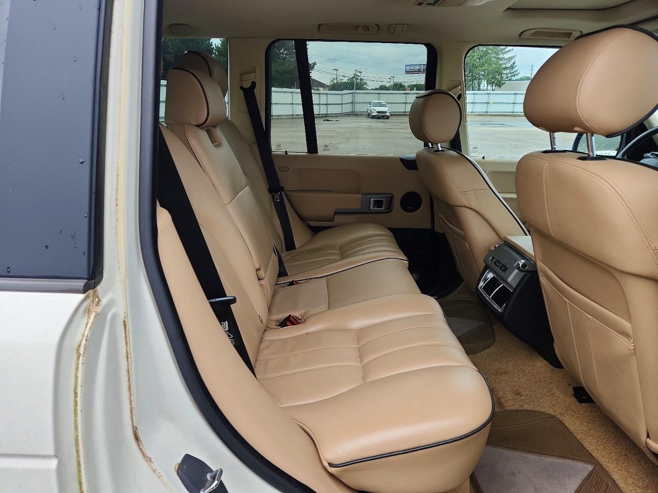 2003 Land Rover Range Rover Hse White vin: SALME11443A123253