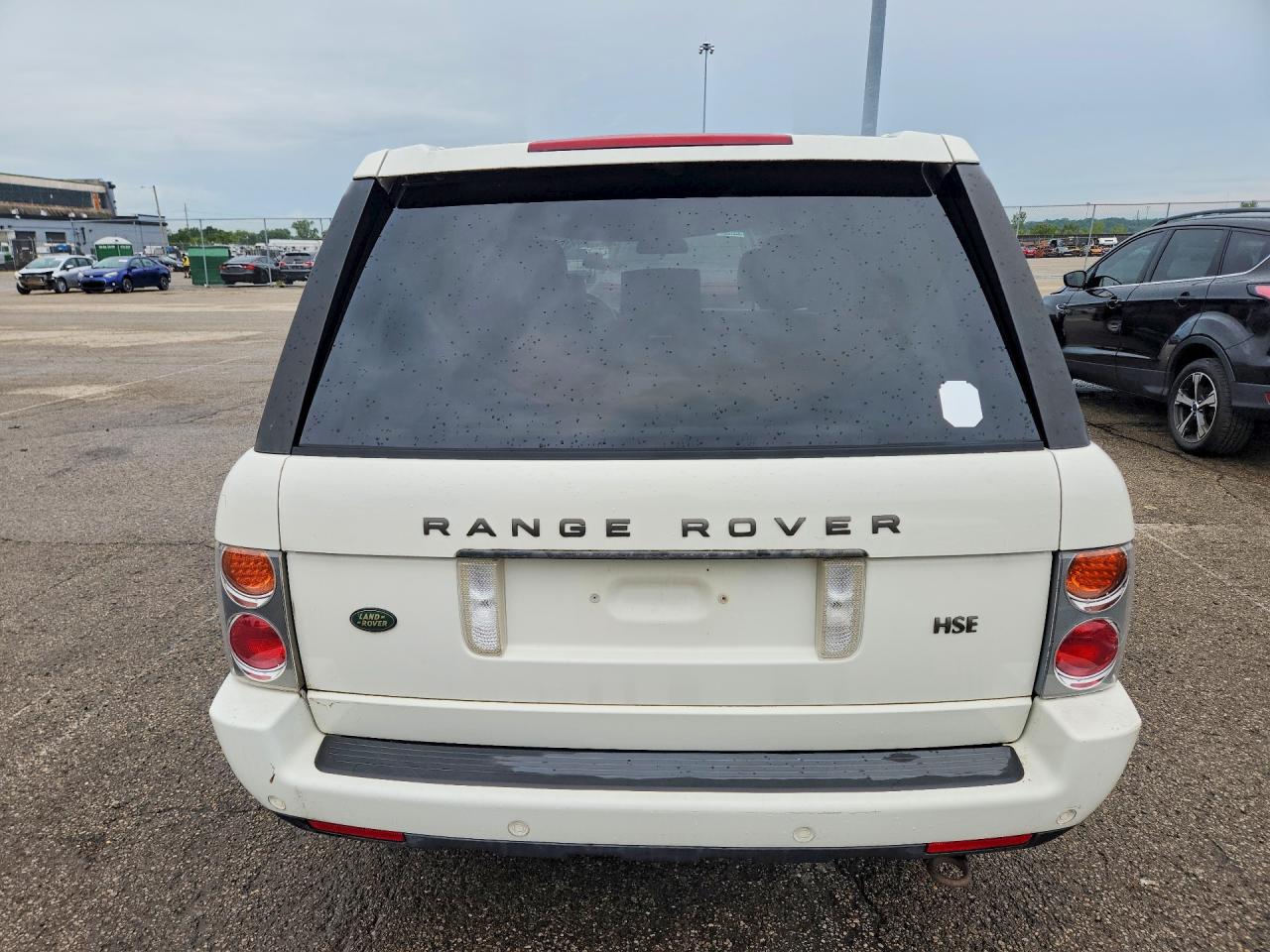 2003 Land Rover Range Rover Hse White vin: SALME11443A123253