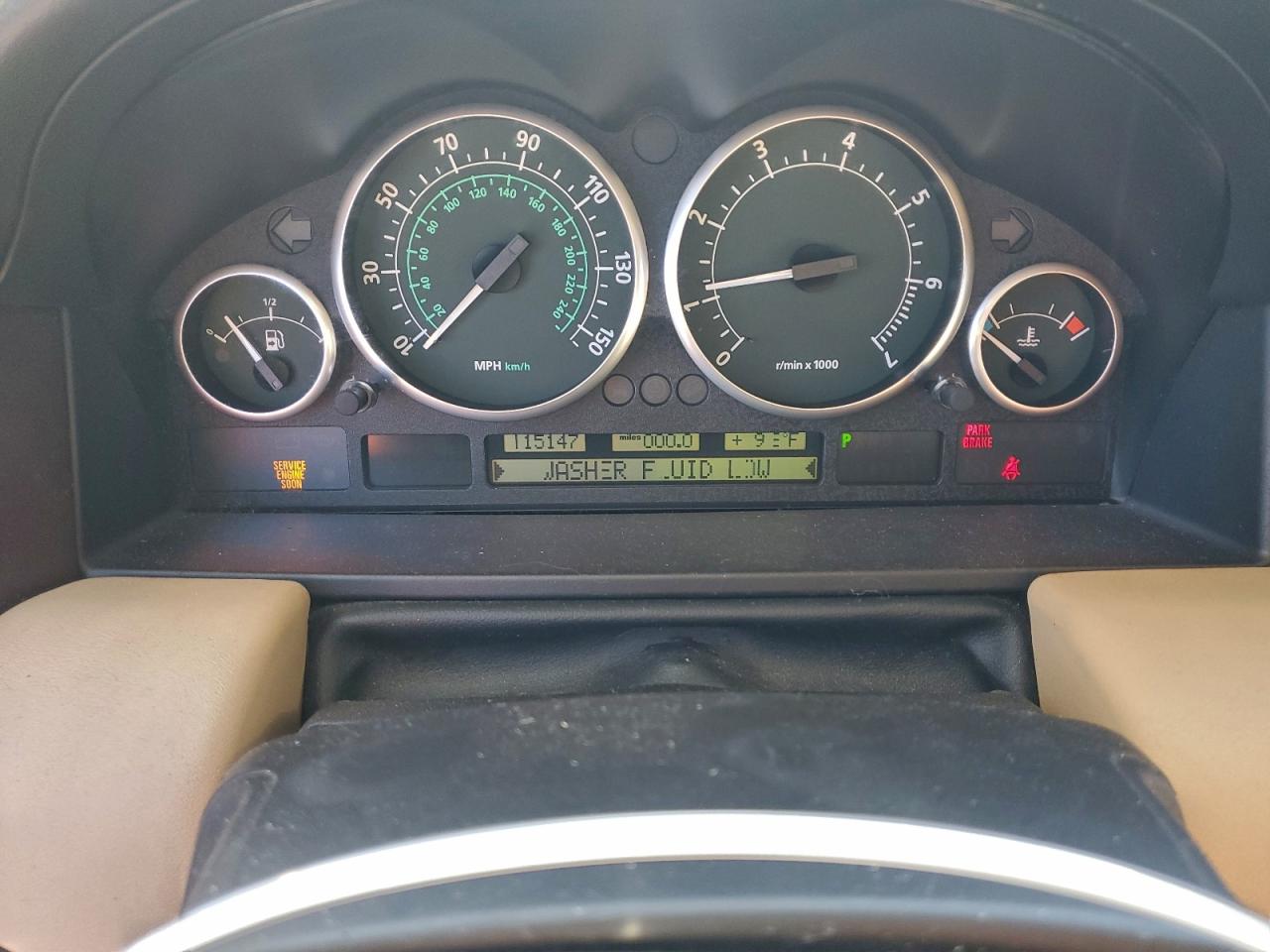 2004 Land Rover Range Rover Hse Черный vin: SALME11444A164306
