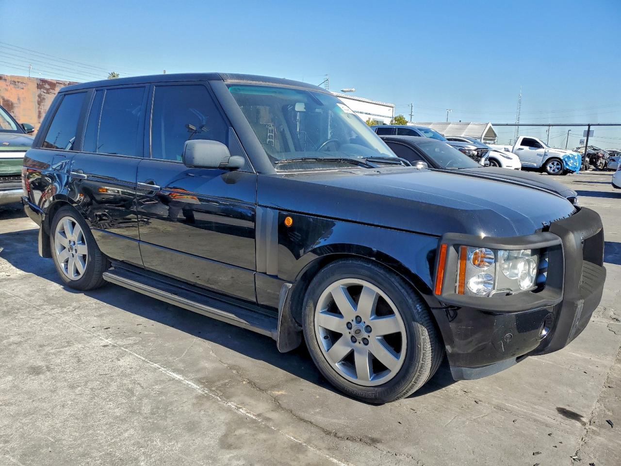 2004 Land Rover Range Rover Hse Черный vin: SALME11444A164306