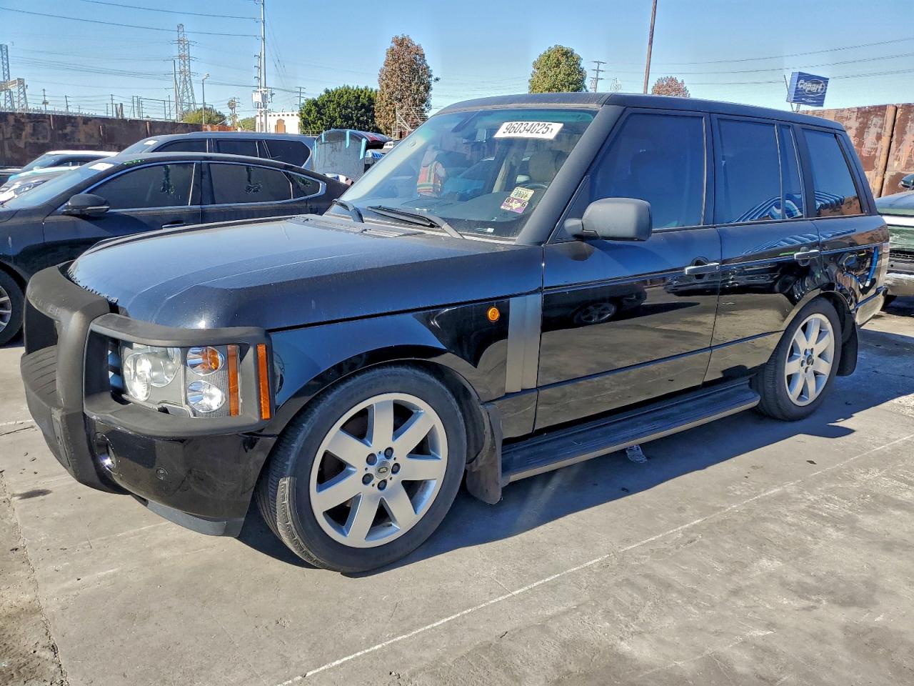 2004 Land Rover Range Rover Hse Черный vin: SALME11444A164306
